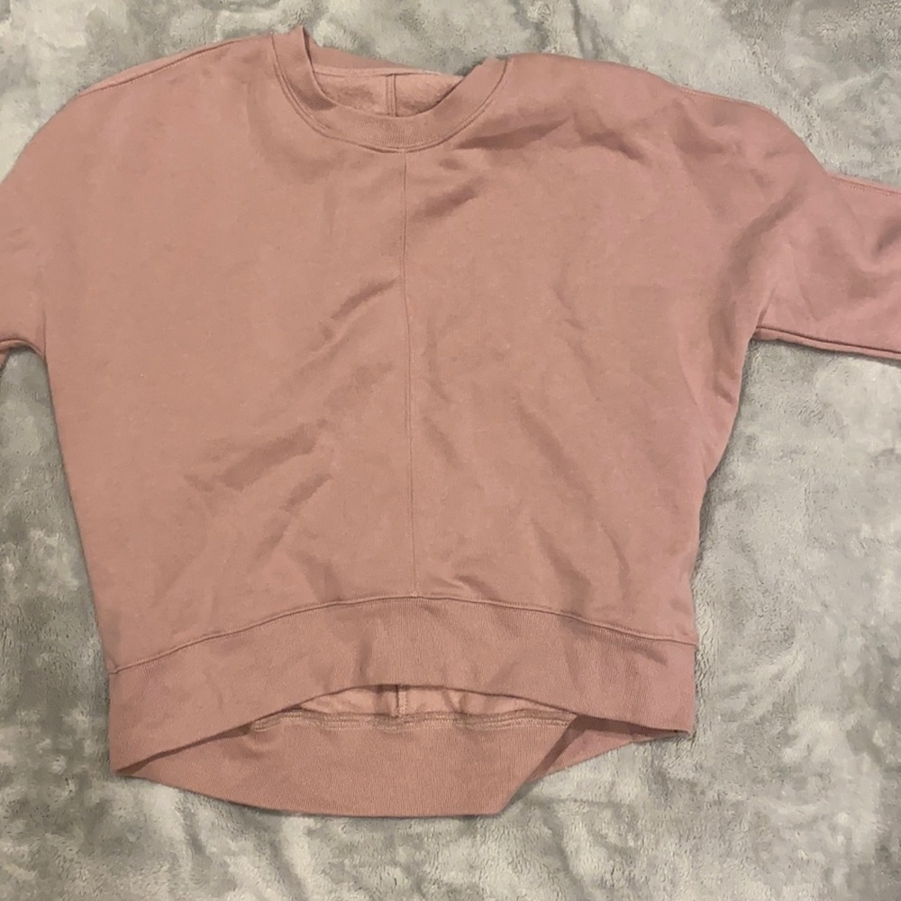 pink sweater